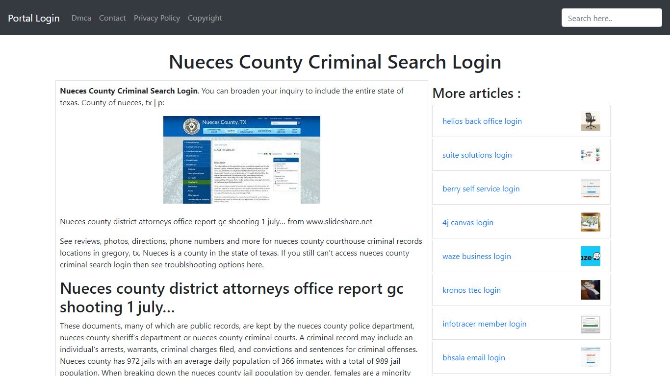 Nueces County Criminal Search Login - plus.digiday.com
